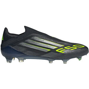 adidas AfB_X Y Xj[J[ yadidas F50 Elite Laceless FG Core Black Iron Metallic Lucid Lemonz TCY US_7(25.0cm) Core Black/Iron Metallic/Lucid Lemon