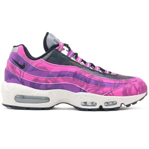 Nike �i�C�L �����Y �X�j�[�J�[ �yNike Air Max 95 Premium Hong Kong Flame Powder�z �T�C�Y US_12(30.0cm) Flame Powder/Metallic Silver/Bright Purple/Sail