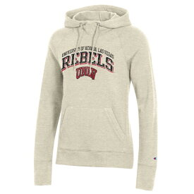 チャンピオン レディース パーカー・スウェットシャツ アウター UNLV Rebels Champion Women's Core 2.0 Fleece Pullover Hoodie Oatmeal