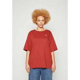ジョーダン レディース Tシャツ トップス ESSEN TEE CORE - Basic T-shirt - dune red