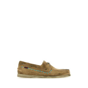 ZoS Y Xb|E[t@[ V[Y Camel Suede Portland Flesh Out Loafers BEIGE - SILVER