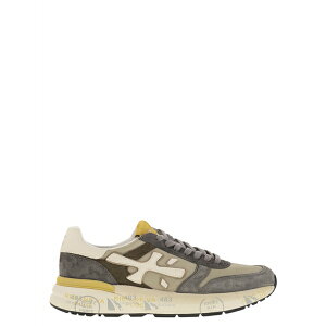 v~A[^ Y Xj[J[ V[Y Mick 7713 - Sneakers With Side Logo Grey/beige