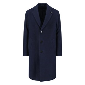 ラルディーニ メンズ ジャケット＆ブルゾン アウター Single-breasted Coat Blue