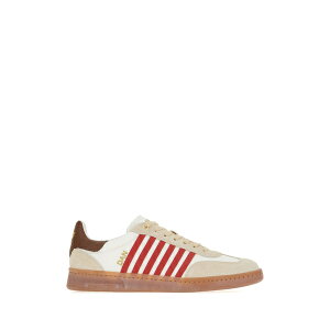 ディースクエアード メンズ スニーカー シューズ Sneakers BIANCO ROSSO