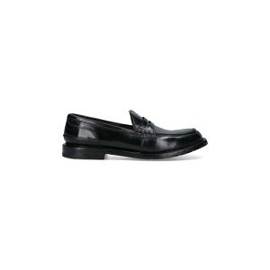 v~A[^ Y Xb|E[t@[ V[Y Calf Leather Loafers Black