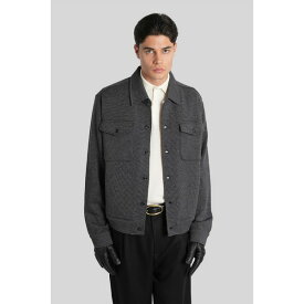 ラルディーニ メンズ ジャケット＆ブルゾン アウター Casual Jacket In Grey Wool grey