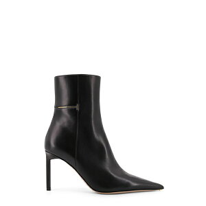 �g���E�t�H�[�h ���f�B�[�X �u�[�c �V���[�Y Leather Ankle Boots Black