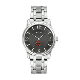 ブロバ メンズ 腕時計 アクセサリー Cornell Big Red Bulova Stainless Steel Corporate Collection Watch -