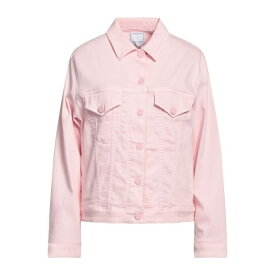 【送料無料】 ヤコブ コーエン レディース ジャケット＆ブルゾン アウター Denim outerwear Pink