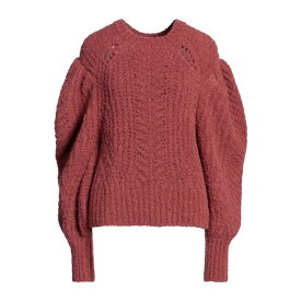 【送料無料】 ウラ・ジョンソン レディース ニット&セーター アウター Sweaters Brick red