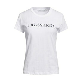 【送料無料】 トラサルディ レディース Tシャツ トップス T-shirts White