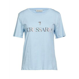 【送料無料】 トラサルディ レディース Tシャツ トップス T-shirts Sky blue