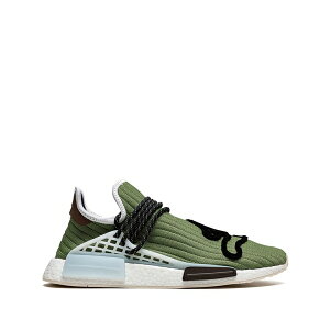 �A�f�B�_�X �����Y �X�j�[�J�[ �V���[�Y X bbc ice cream x pharrell hu nmd running dog sneakers Green