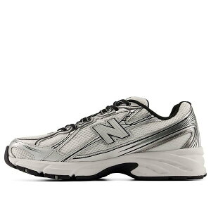 New Balance �j���[�o�����X �����Y �X�j�[�J�[ �yNew Balance 740 Retro 'Raincloud Silver Metallic White' U7401P5�z �T�C�Y US_5.5(23.5cm)