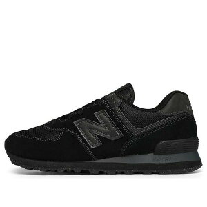 New Balance �j���[�o�����X �����Y �X�j�[�J�[ �yNew Balance 574 'Core Pack - Black' ML574EVE�z �T�C�Y US_12.5(30.5cm)