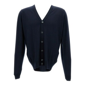 �W�����X���h���[ �����Y �J�[�f�B�K�� �A�E�^�[ Burley v-neck buttoned cardigan Blue