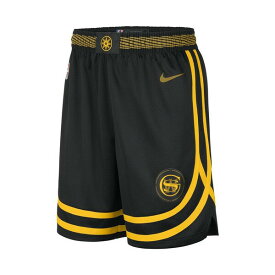 ナイキ レディース カジュアルパンツ ボトムス Men's Black Golden State Warriors 2023/24 City Edition Swingman Shorts Black