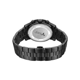 ジェイビーダブリュー レディース 腕時計 アクセサリー Men's Delano Diamond (1/5 ct.t.w.) Black Ion-Plated Stainless Steel Watch Black