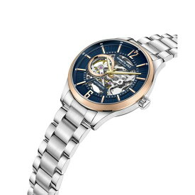 ケネスコール レディース 腕時計 アクセサリー Men's Automatic Silver-Tone Stainless Steel Bracelet Watch 42mm Silver