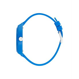 アディダス レディース 腕時計 アクセサリー Unisex Three Hand Project Two Blue Resin Strap Watch 38mm Blue