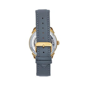 レイン レディース 腕時計 アクセサリー Men Weston Automatic Skeletonized Leather Strap Watch - Gold/Grey Gold/grey