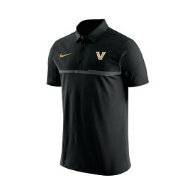 ナイキ レディース シャツ トップス Men's Black Vanderbilt Commodores Coaches Performance Polo Shirt Black