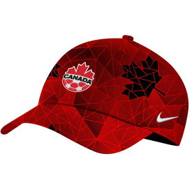 ナイキ レディース 帽子 アクセサリー Canada Soccer Nike Women's Campus Adjustable Hat Red
