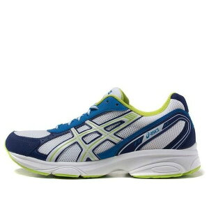 ASICS �A�V�b�N�X �����Y �X�j�[�J�[ �yASICS Maverick 2 Sport Shoes White/Blue/Yellow T20XQ-0101�z �T�C�Y US_6(24.0cm)