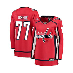 �t�@�i�e�B�N�X ���f�B�[�X �J�b�g�\�[ �g�b�v�X Women's TJ Oshie Red Washington Capitals Breakaway Player Jersey Red