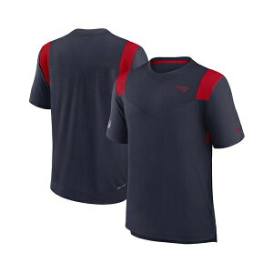 �i�C�L �����Y �V���c �g�b�v�X Men's Navy New England Patriots Sideline Tonal Logo Performance Player T-shirt Navy