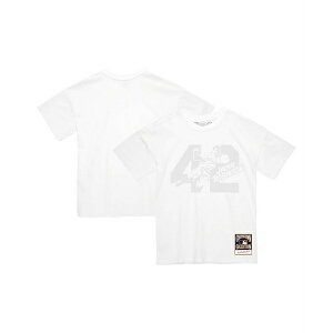 �~�b�`�F��&�l�X �����Y �V���c �g�b�v�X Men's Jackie Robinson White Brooklyn Dodgers Cooperstown Collection Sliding 42 T-Shirt White