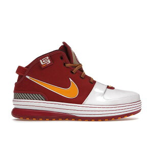 Nike �i�C�L �����Y �X�j�[�J�[ �yNike LeBron 6 Hardwood Classic 1�z �T�C�Y US_11(29.0cm) White/Del Sol-White-Varsity Crimson
