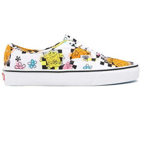 Vans �o���Y �����Y �X�j�[�J�[ �yVans Authentic Pro Spongebob Squarepants Pineapple�z �T�C�Y US_11(29.0cm) White/Multicolor