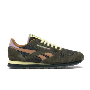 Reebok [{bN Y Xj[J[ yReebok Classic Leather Brain Deadz TCY US_9(27.0cm) MOSS/SOFT CAMEL/FILTERED YELLOW