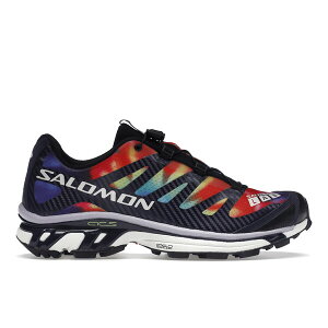 Salomon �T������ �����Y �X�j�[�J�[ �ySalomon XT-4 Advanced Tie-Dye�z �T�C�Y US_8(26.0cm) Evening Blue/ Nimbus Cloud/Lavender