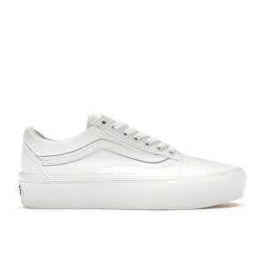 Vans oY fB[X Xj[J[ yVans Old Skool Platform True White (Women's)z TCY US_8(25.0cm) True White