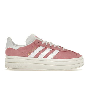 adidas �A�f�B�_�X ���f�B�[�X �X�j�[�J�[ �yadidas Gazelle Bold Super Pop Pink (Women's)�z �T�C�Y US_8.5(25.5cm) Super Pop/Cloud White/Core White