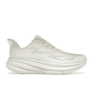 Hoka One One �z�J�I�l�I�l ���f�B�[�X �X�j�[�J�[ �yHoka One One Clifton 9 White (Women's)�z �T�C�Y US_8(25.0cm) White/White