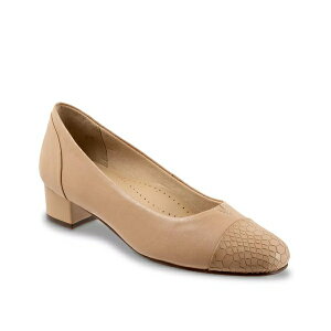 gb^[Y fB[X pvX V[Y Daisy Pump Beige Snake Print