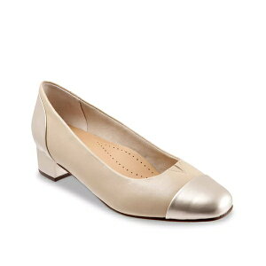 トロッターズ レディース パンプス シューズ Daisy Pump Beige/Pale Gold