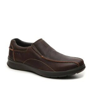 クラークス メンズ スリッポン・ローファー シューズ Cotrell Step Slip-On Brown