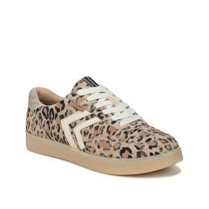 hN^[EV[ fB[X Xj[J[ V[Y x Milk Bar Rebel Sport Sneaker Tan/Black Leopard Print Suede