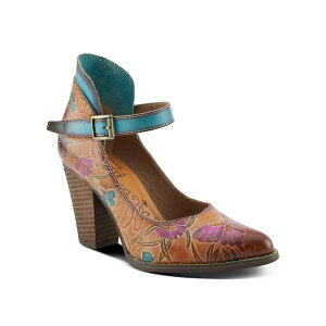 eBXe fB[X pvX V[Y Foxglove Pump Camel Brown/Multicolor