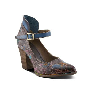 eBXe fB[X pvX V[Y Foxglove Pump Chocolate Brown/Multicolor