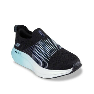 XPb`[Y fB[X Xj[J[ V[Y Go Walk Max Walker Sally Slip-On Sneaker - Women's Black/Blue
