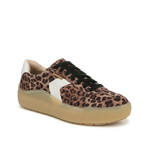 hN^[EV[ fB[X Xj[J[ V[Y Time Off Win Platform Sneaker Brown/Black Leopard Print