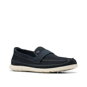 N[NX Y Xb|E[t@[ V[Y Flexway Band Loafer Navy Suede