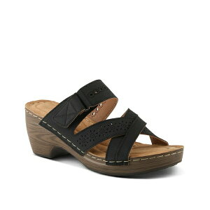 pgVA fB[X T_ V[Y Auratay Wedge Slip-On Black