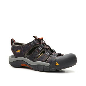 キーン メンズ サンダル シューズ Keen Newport H2 Sandal Navy Blue/Orange/Grey