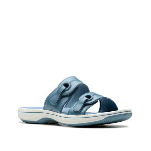 N[NX fB[X T_ V[Y Breeze Maye Slide Sandal - Women's Blue